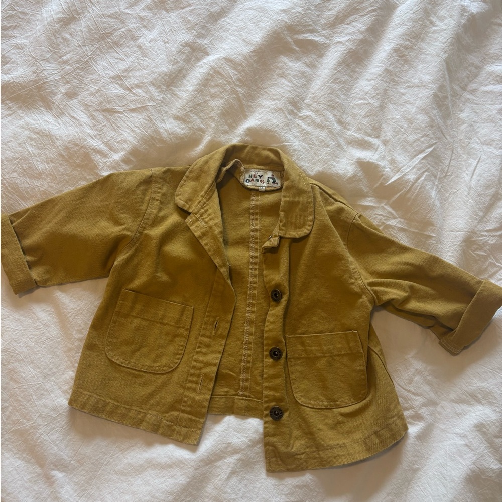 Toddler Mustard Utility Jacket – Hey Gang